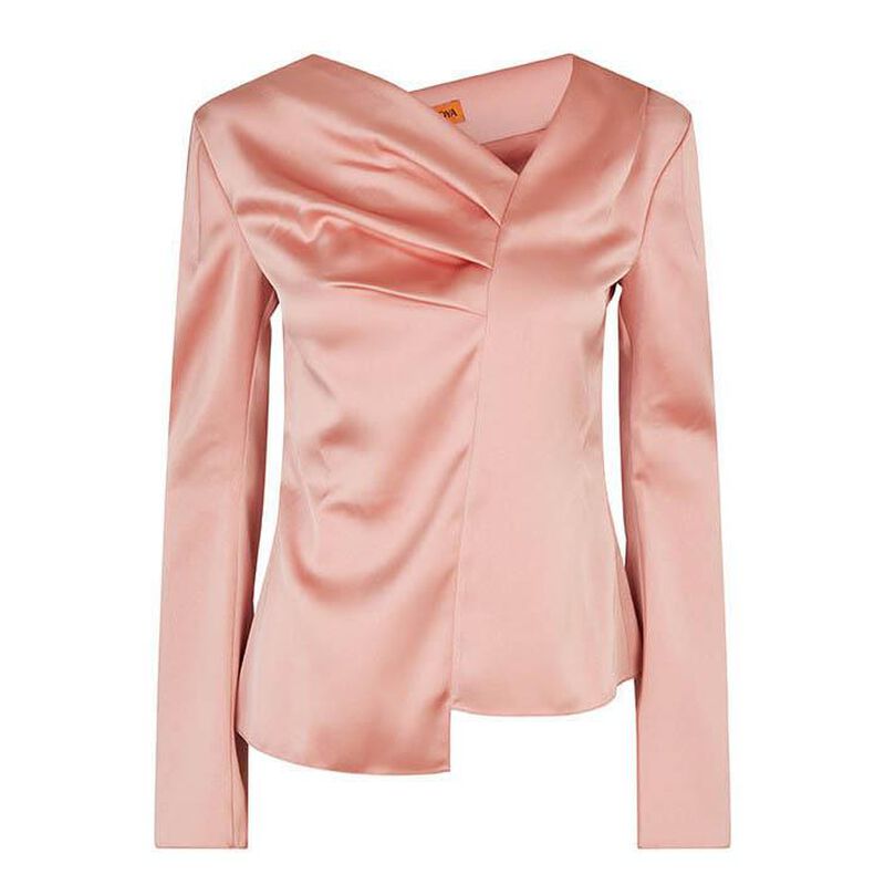 Stine Goya Asymmetrical Long Sleeve Top image number 2